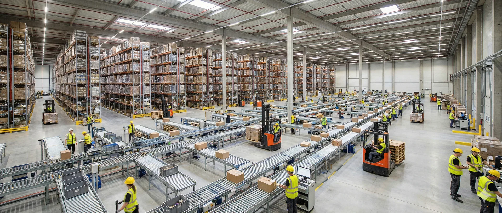 RevoFi Logistics Hero - Warehouse and Distribution Center Operations