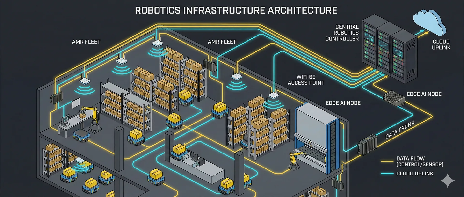 RevoFi Edge Architecture for Robotics