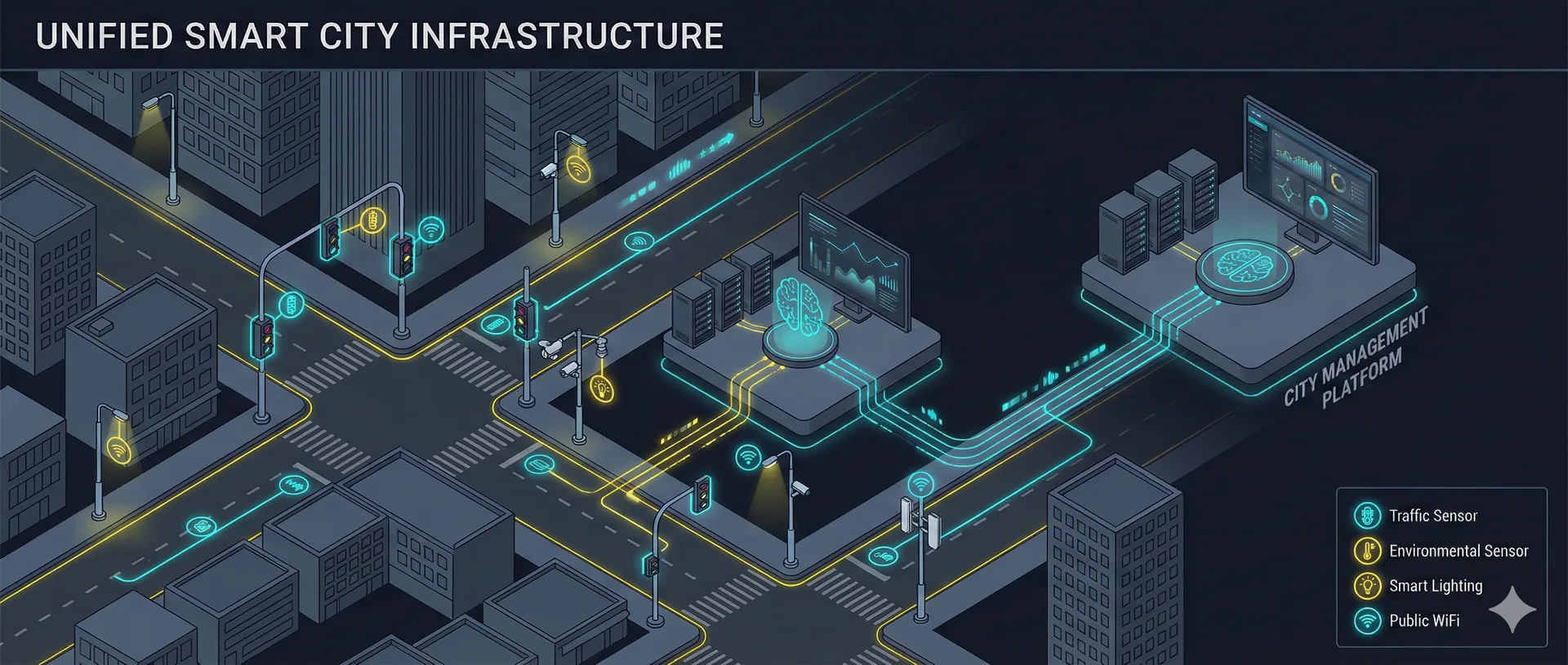 Unified Smart City Infrastructure Architecture