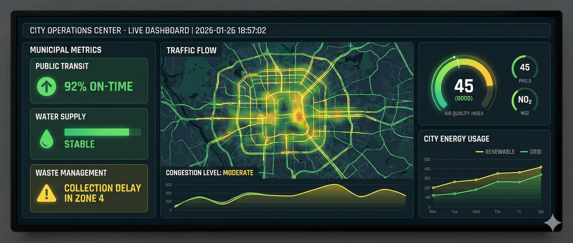 Smart City ROI / Cost Comparison